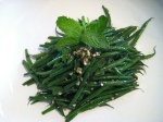 Minted Green Beans with Garlic